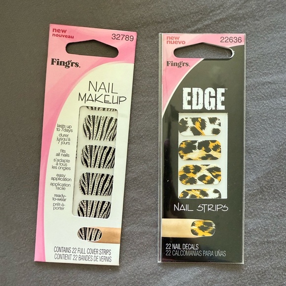 Fing’rs Other - Fing’rs Animal Print Nail Strips - 2 Pack